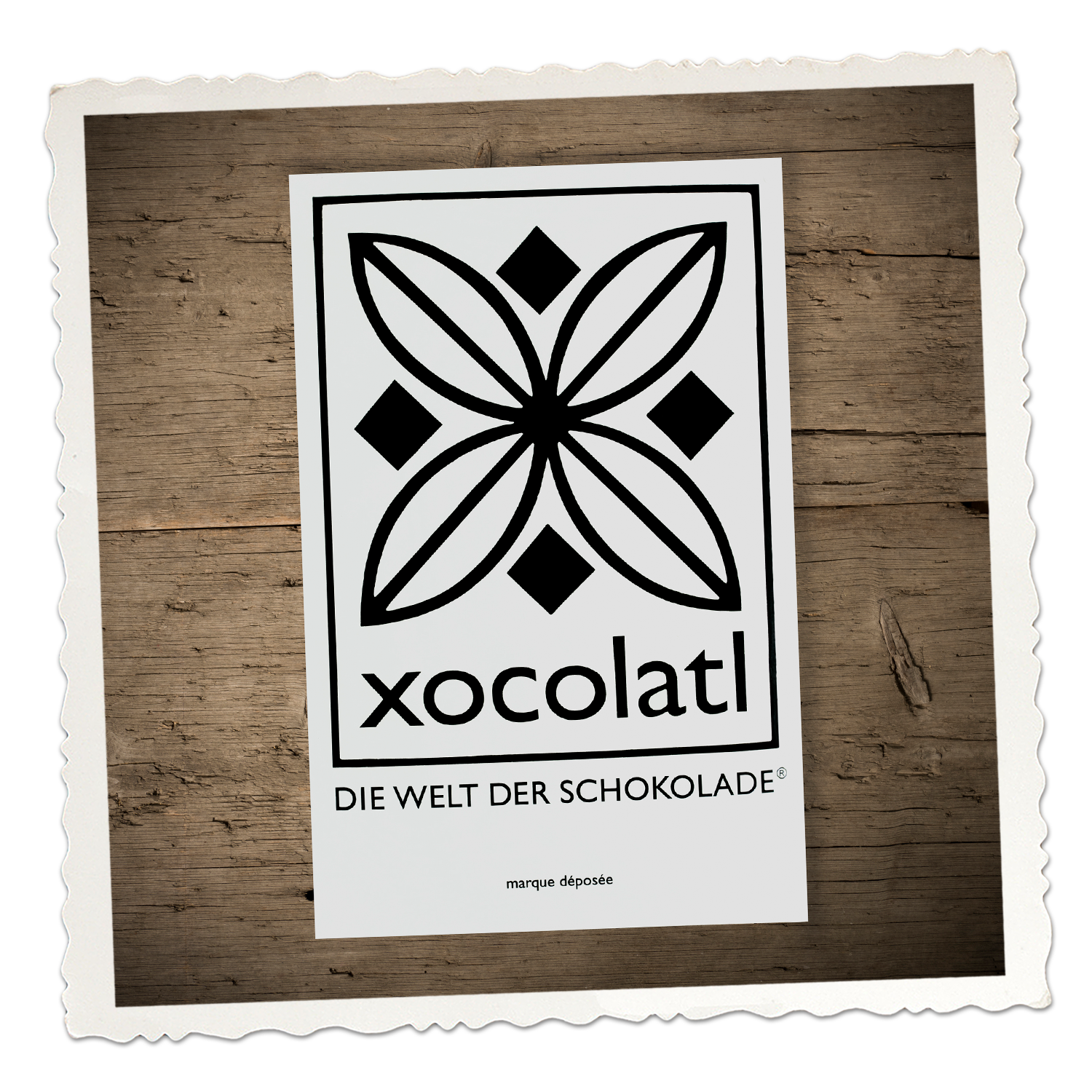 Xocolatl-Emailleschild | Limitierte Auflage