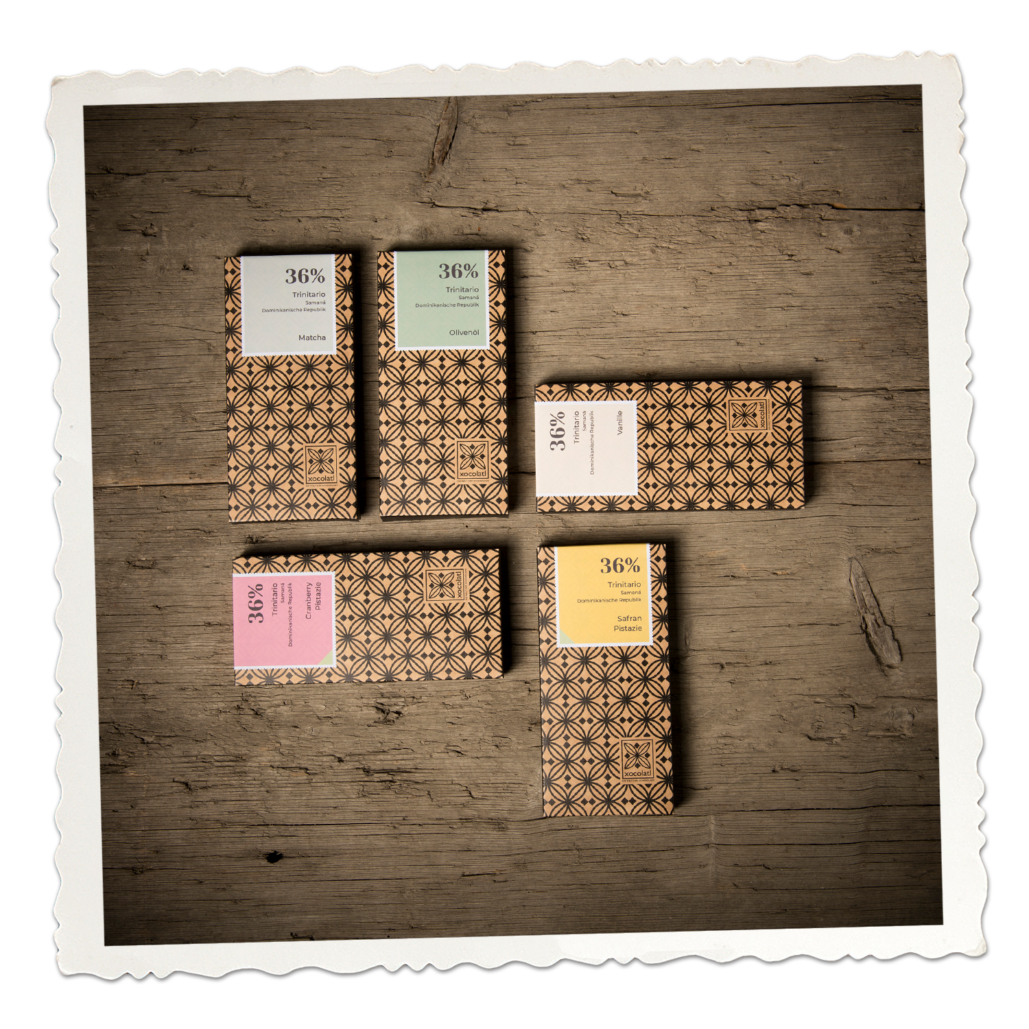 Xocolatl Tafelschokoladen Weiss mit Aroma