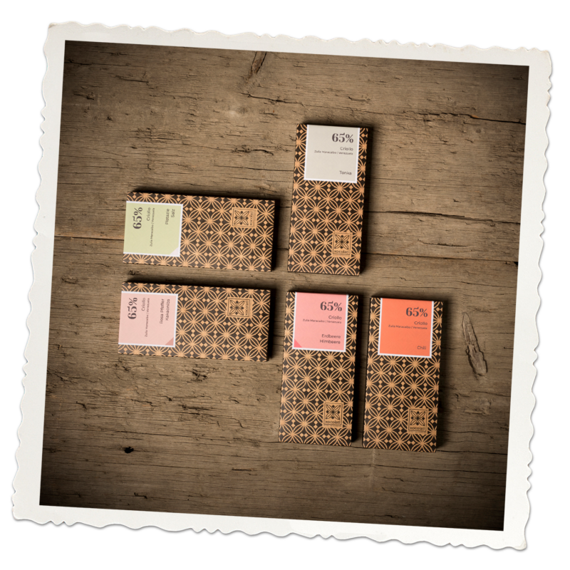 Xocolatl Tafelschokoladen dunkel mit Aroma 65%