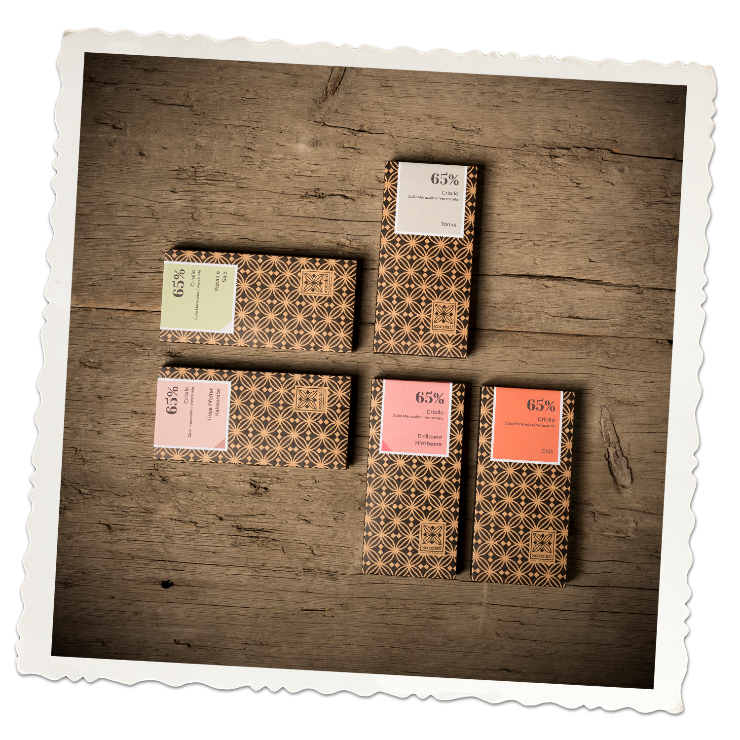 Xocolatl Tafelschokoladen dunkel mit Aroma 65%
