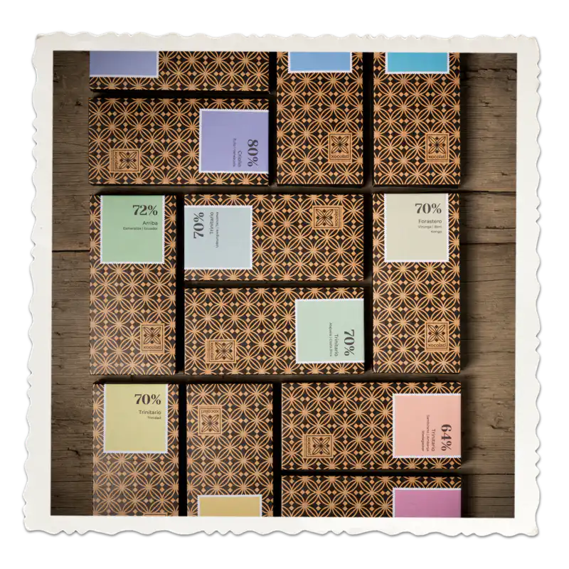 Xocolatl Tafelschokoladen dunkel Plantagen