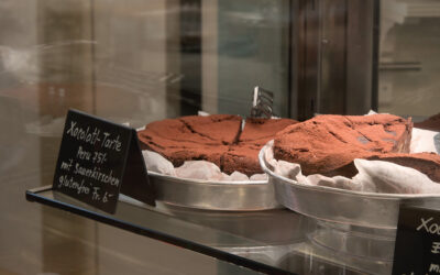 Tarte au chocolat.